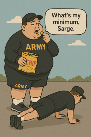 Stop doing the bare minimum, you lazy sack of crap!